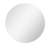 Specchio Bagno Ø60 cm con Luci LED Regolabili Interruttori Touch e Design Antiappannamento