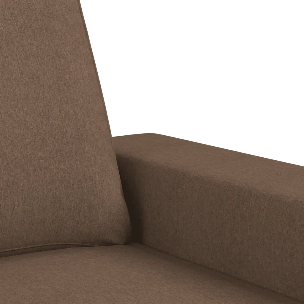 Poltrona | Sedia Relax Marrone 60 cm in Tessuto