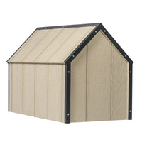 Cuccia per cani in legno LP SmartSide - 57 x 95 x H68 cm, Taglia M - TIMBELA M971-1