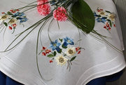 Tappeto da tavolo 80 x 80 cm. Tessuto 100% cotone - soffice - respirante