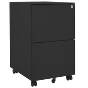 Schedario Mobile Antracite 39x45x67 cm in Acciaio cod mxl 56004