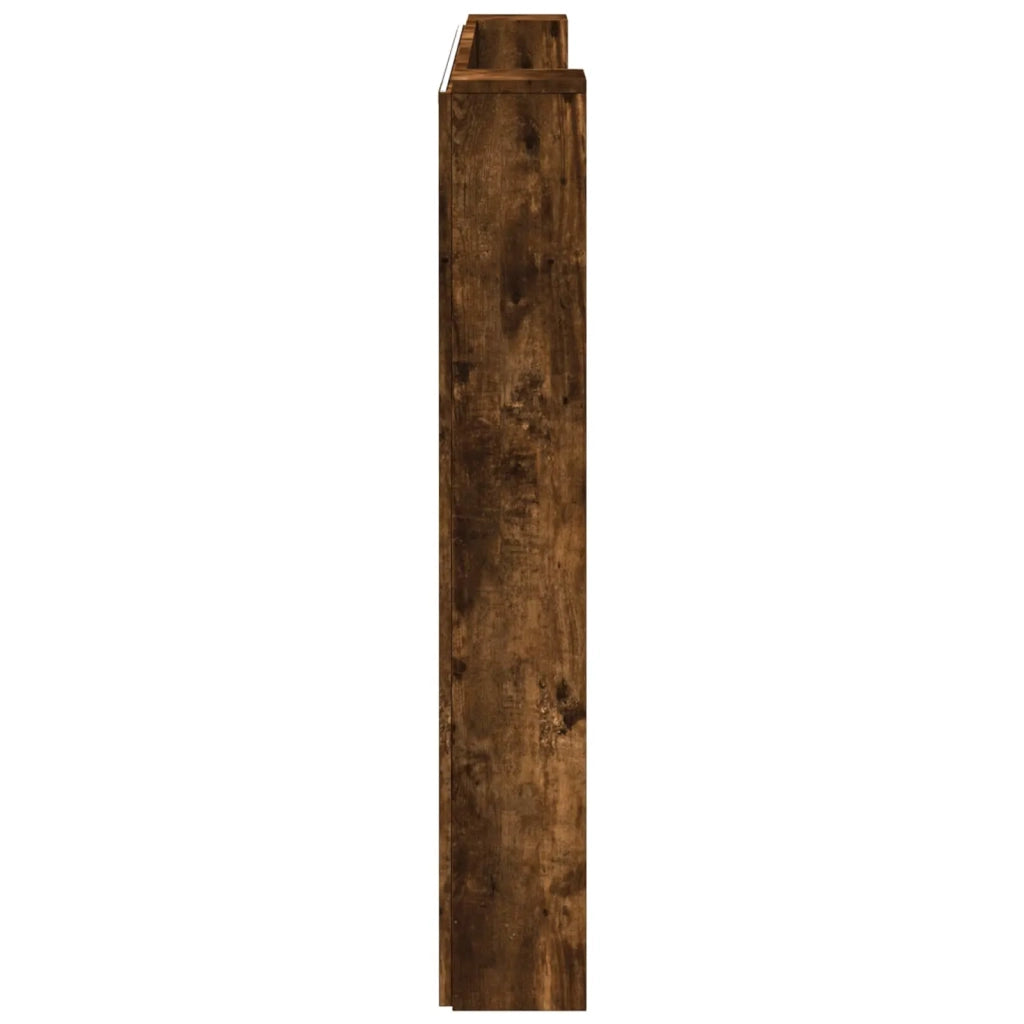 Testiera-Testata-Testiera Decorativa Rovere fum¨¦ 160 x 16,5 x 103,5 cm Legno multistrato