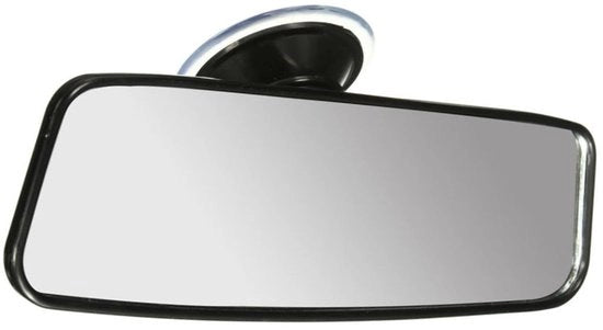 Specchio retrovisore a grande angolo con attacco a vite - Dimensioni 20 x 6 cm - Alta luminosità