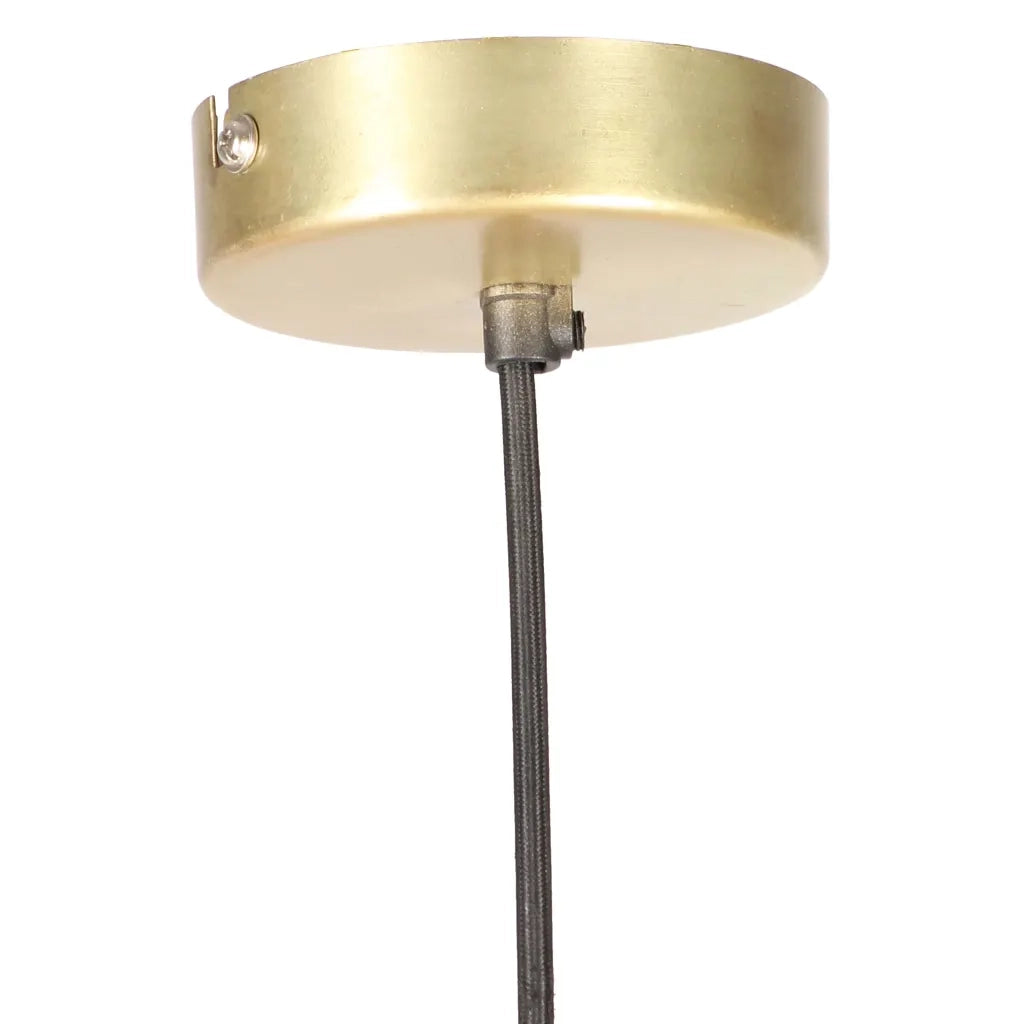 Lampada a Sospensione 25 W Ottone Rotonda 28,5 cm E27 cod mxl 64339