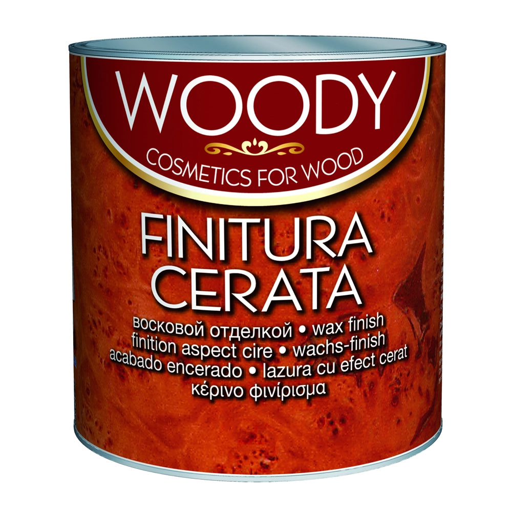 Finitura cerata woody paramatti litri 1 colore noce chiaro