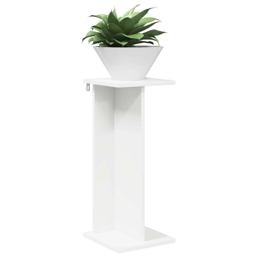 Supporto per piante Bianco 25 x 25,5 x 60,5 cm 899658