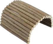Tunnel in Legno Multifunzionale per Fretta, Coniglio e Gerbillo - Opzione Pieghevole - 20 * 40CM