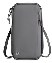 Portamonete a RFID - Tas per passaporto impermeabile multifunzionale - Tas con maniglia e chiusura a raccatto - Ospita carte di credito e biglietti - Adatto per attività all'aperto - Portamonete a RFID - Dimensioni 23x12.5x3cm