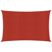 Vela ombreggiante 160 g/m² rossa 2 x 3,5 m HDPE 02_0009255