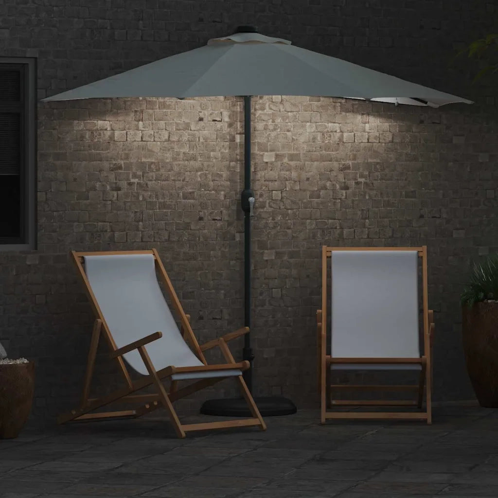 Ombrello da giardino Sabbia 294 x 150 x 223 cm 42003259