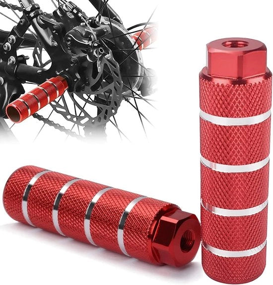 Pedali da Piede in Lega di Alluminio per Bicicletta - 2 pezzi - Pinze da Stunt per BMX e Mountainbike