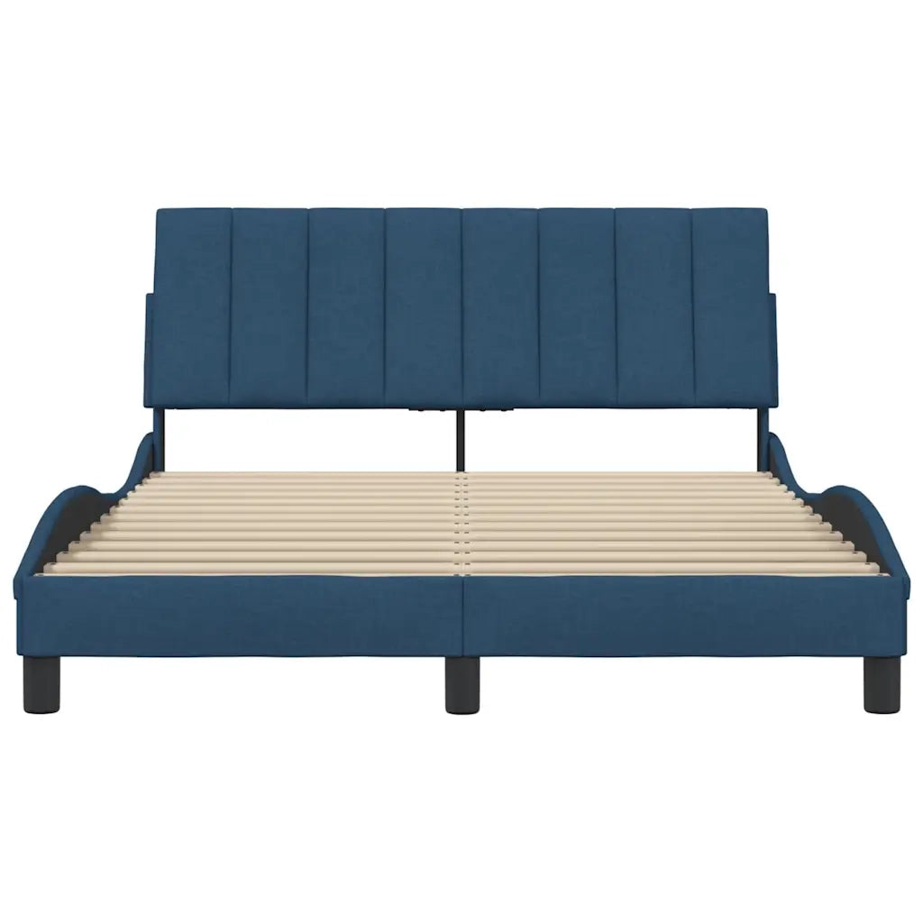 Giroletto senza Materasso Hanko Blu 140x200 cm in Tessuto 3310397