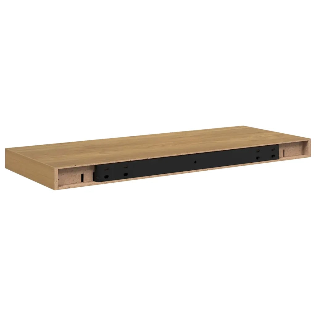 Scaffale da parete 2 pcs Marrone 60 x 23 x 4 cm