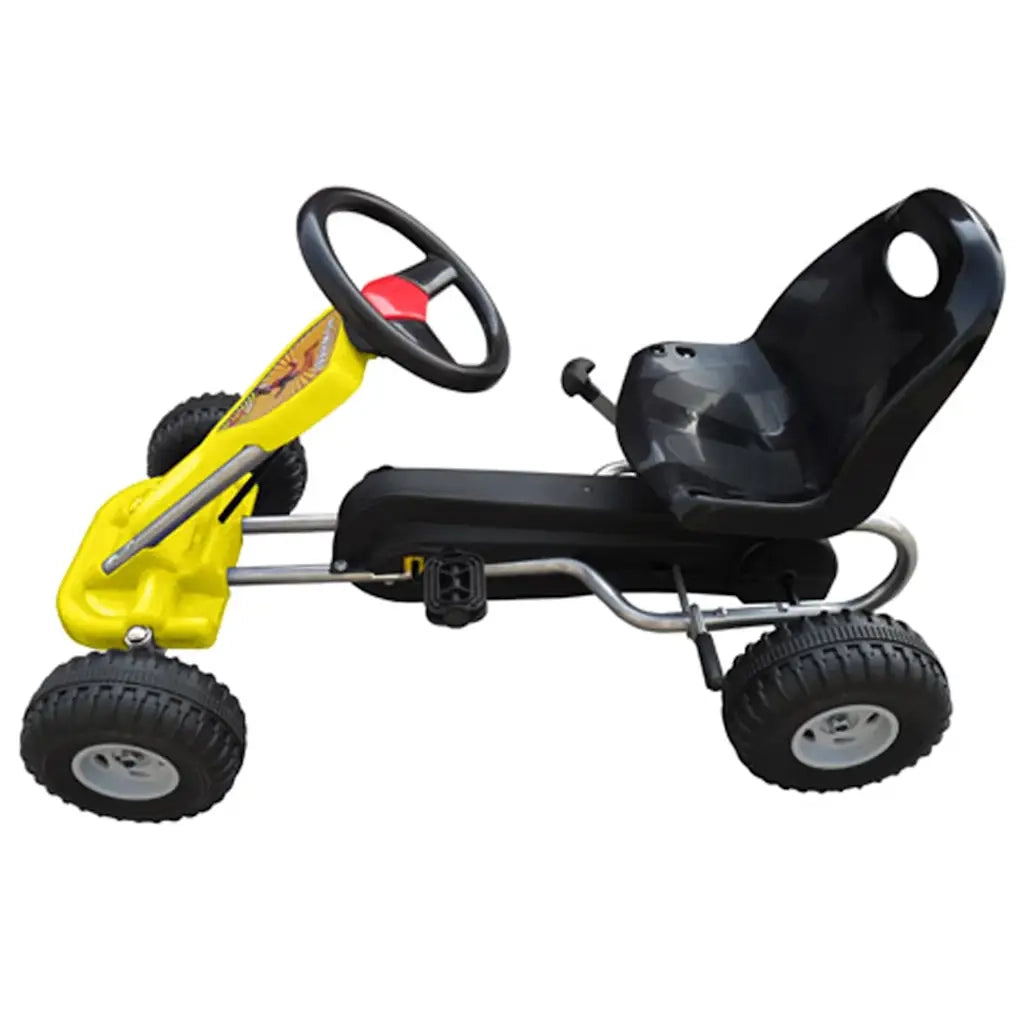 Go Kart Cavalcabile a Pedali Giallo CFW4319972