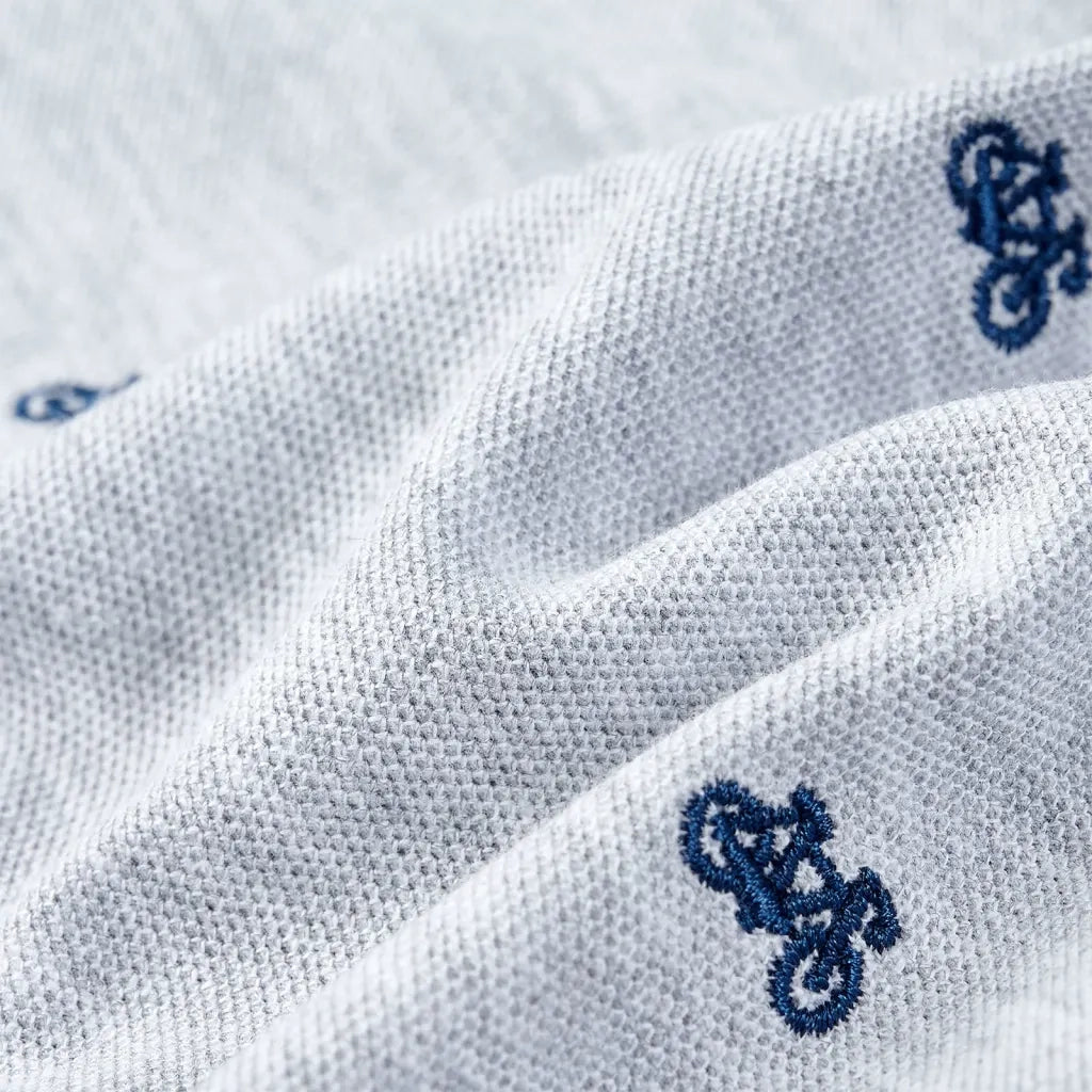 Polo per Bambini Grigio M¨¦lange 104