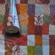 ***MEGA STOCK*** Rotolo da 20 metri (H140cm) di Tovaglia PVC telata cerata Per Casa, Sagre, Pizzerie CEREALI