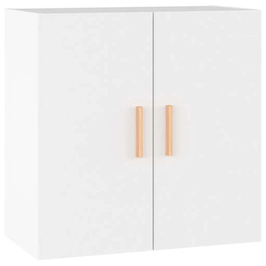 Armadietto a Muro Bianco 60x30x60 cm in Legno Multistrato 812888