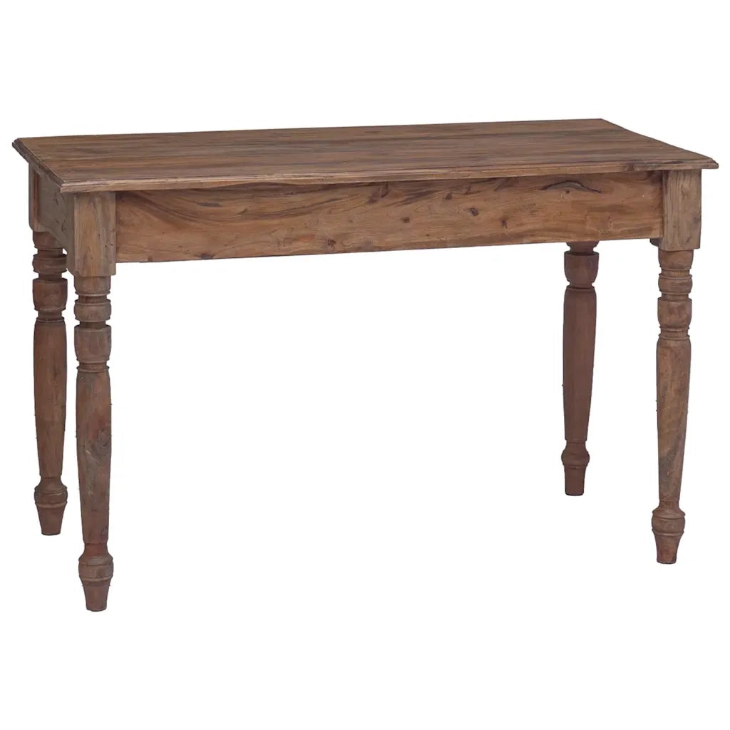 Scrivania con Cassetti 117x57x75 cm in Legno Massello di Mogano 283909