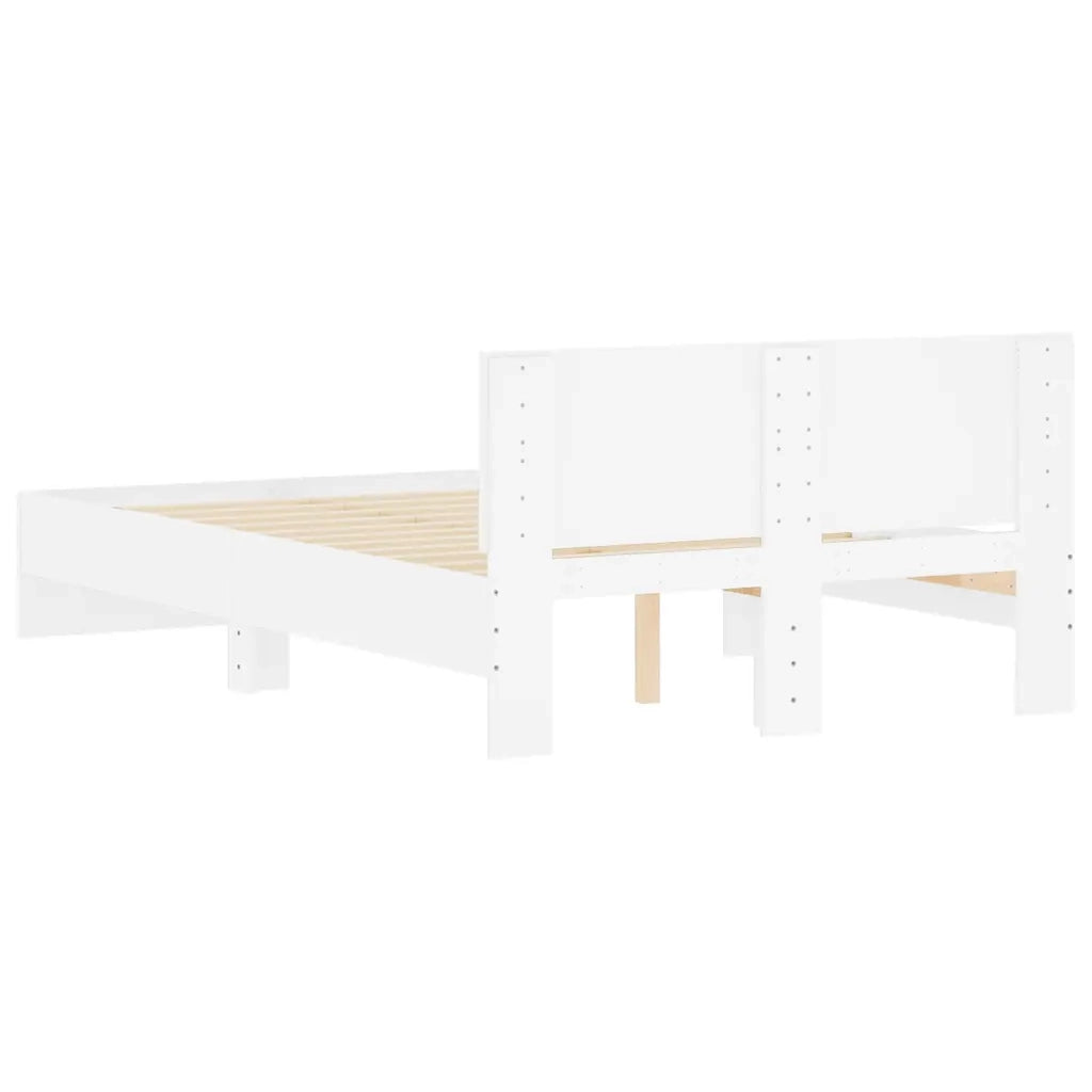 Giroletto con Testiera Bianco 120x200 cm 3207490