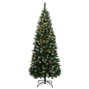 Albero di Natale Artificiale-Albero Natalizio con 150 LED 120 cm 460006