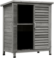 Cassettone per Giardino - Cassetto per Attrezzi da Giardino - Materiale in Legno - Esterno - Dimensioni 87cm x 46,5cm x 96,5cm