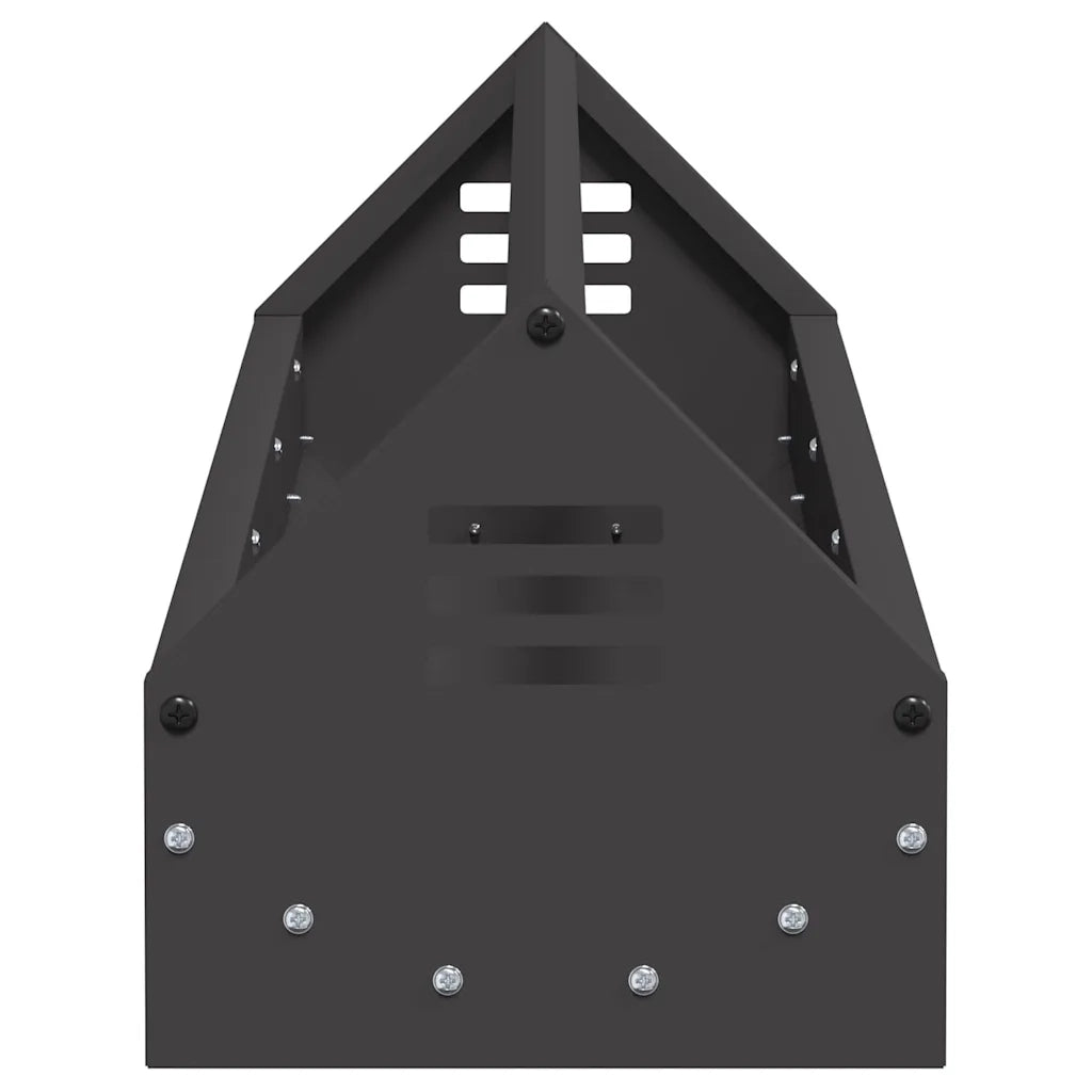 Mangiatoia per polli Nero 108 x 20,5 x 20 cm CFW5760219