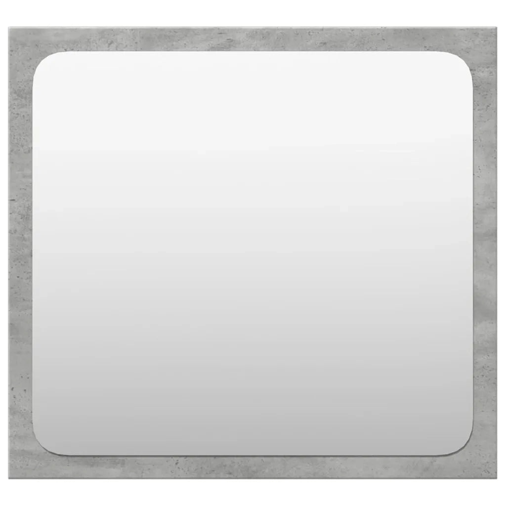Set Mobili da Bagno 4 pz Grigio Cemento in Legno Multistrato 3324879