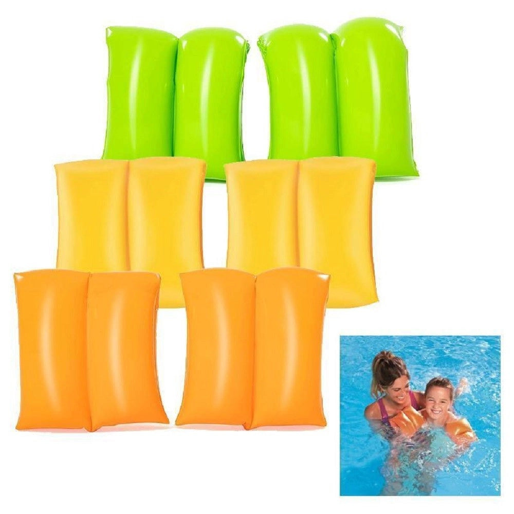 Braccioli Colorati 20x20cm Per Bambini Mare Piscina Assortiti Gonfiabili 32005         
