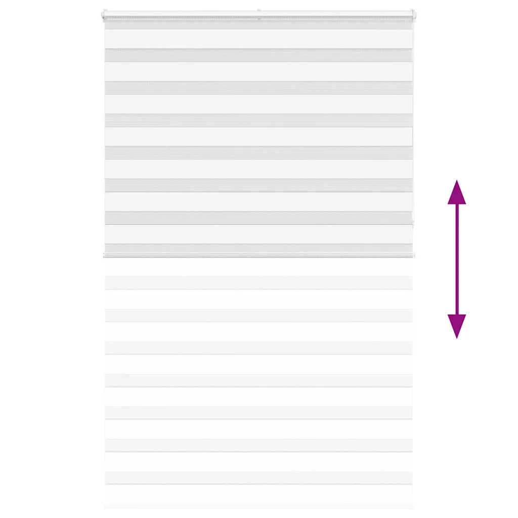 Tenda a Rullo Zebra Larghezza Tessuto 145,9 cm Poliestere 4014817