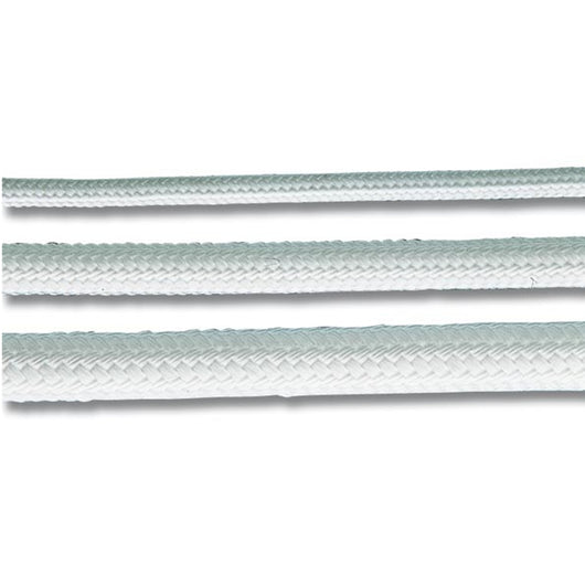 Treccia in nylon 5 mm 200 metri colore bianco, nautica