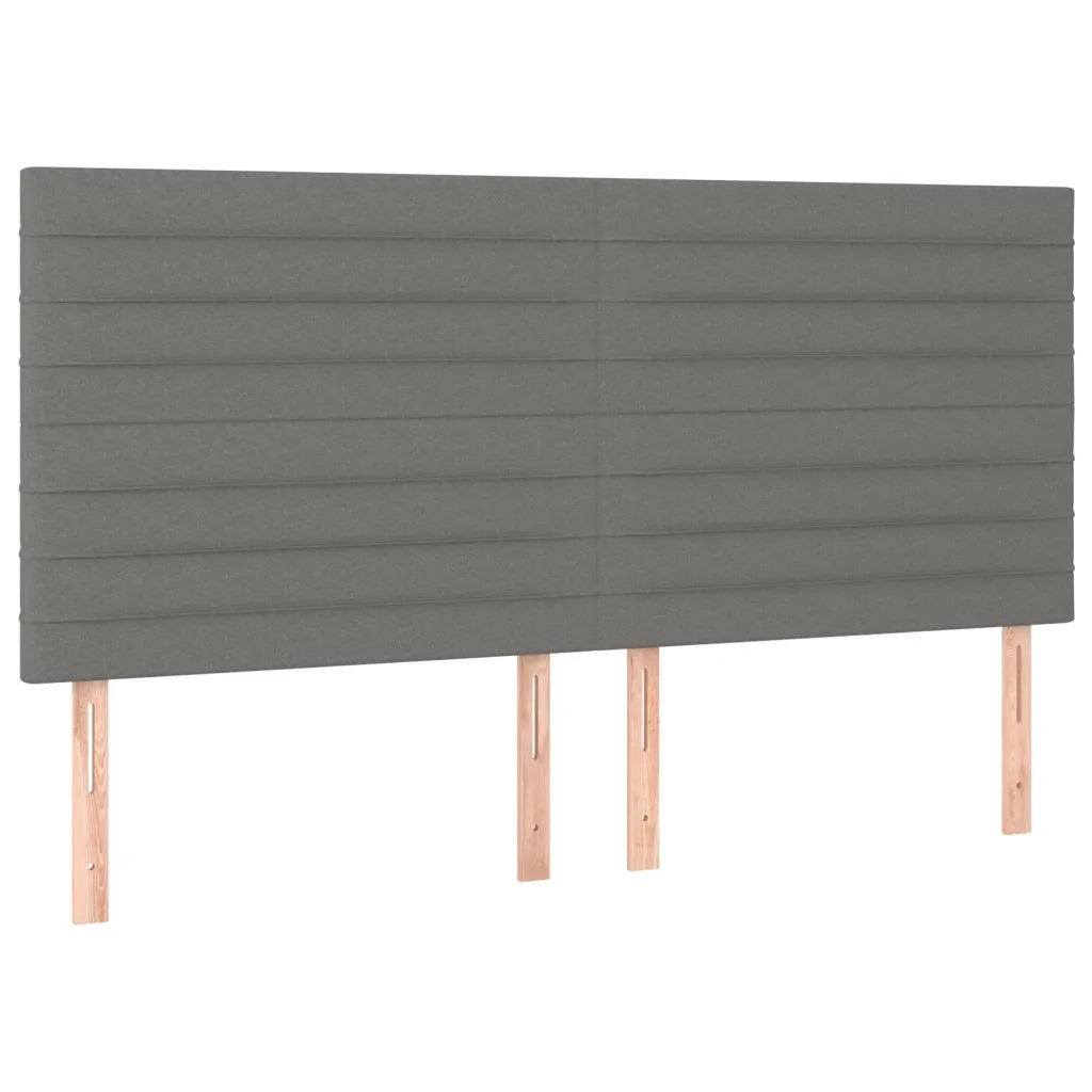Giroletto senza Materasso Grigio Scuro 160x200 cm Tessuto 3125147