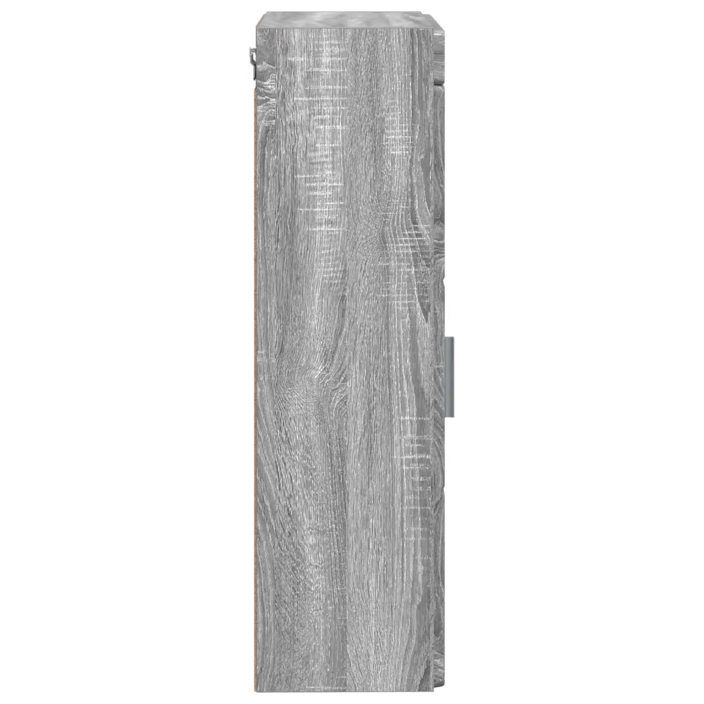 Armadio da bagno a muro TULUM Grigio Sonoma 37 x 24,5 x 86 cm 880337