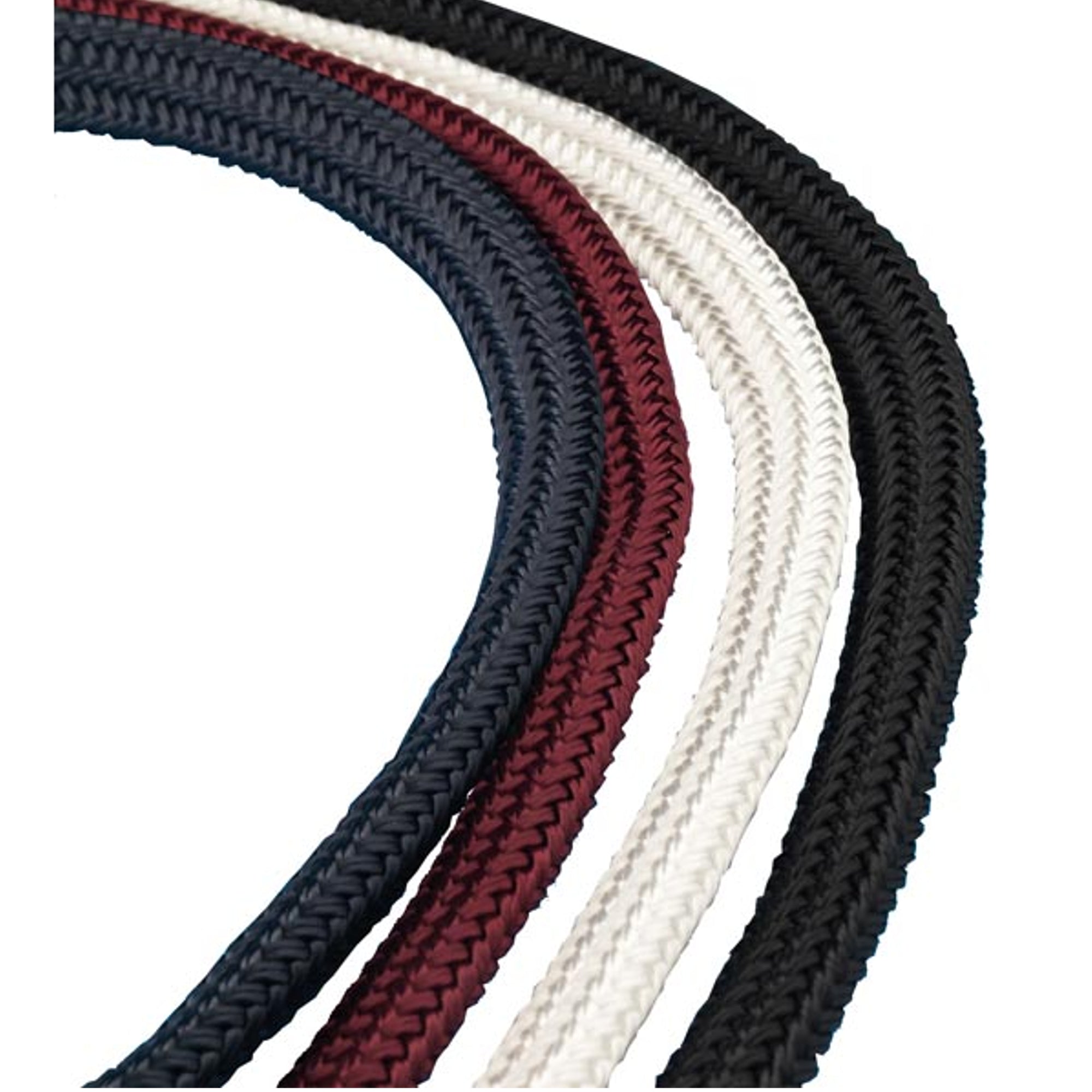 Treccia piatta ideale per il fissaggio dei parabordi 3,5 x 18 mm 200 metri blu nautica