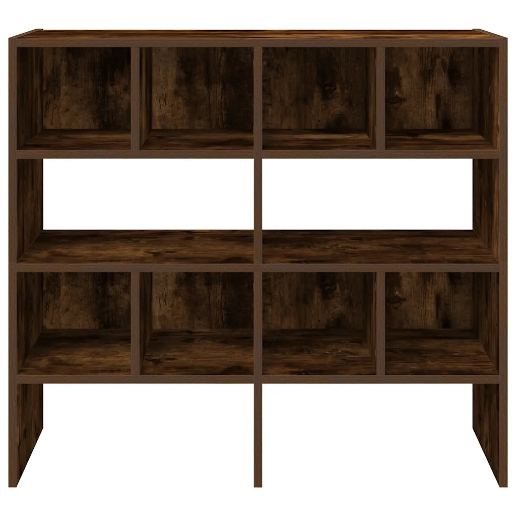 Scarpiere 2 pz Impilabili Rovere Fumo 89,5x30x40 cm
