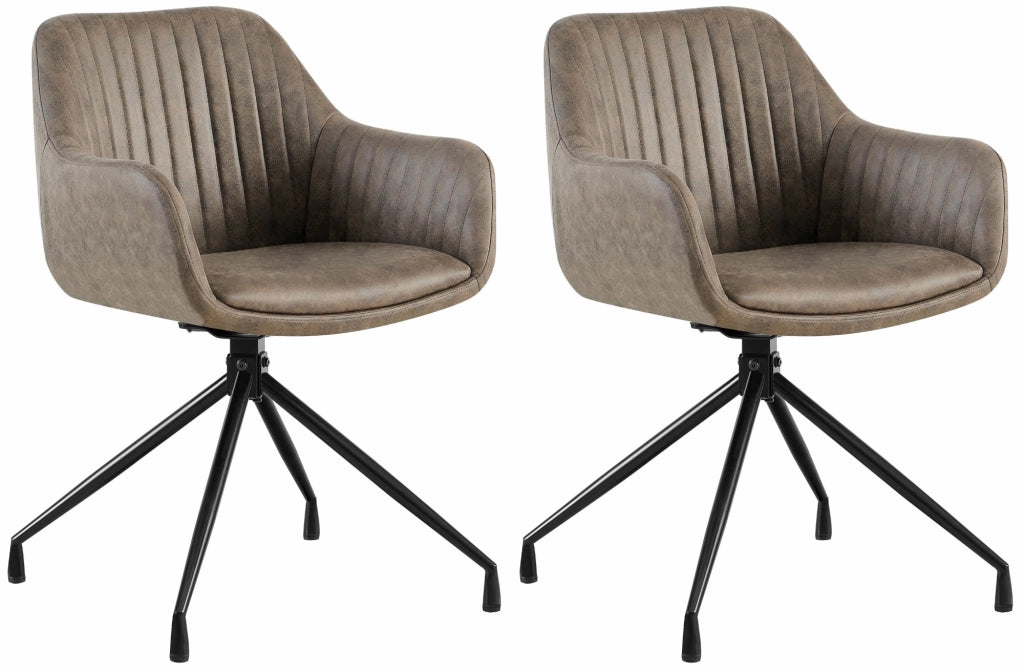 2er Set Esszimmerstuhl Welby Vintage