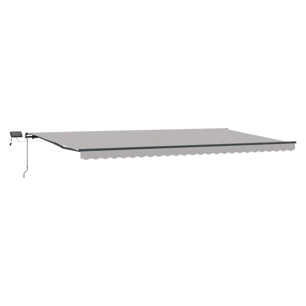 Tenda Retrattile Grigio chiaro 600 ×300 cm Tessuto 3331658