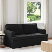 Divano Nero 142 x 80 x 85 cm Tessuto