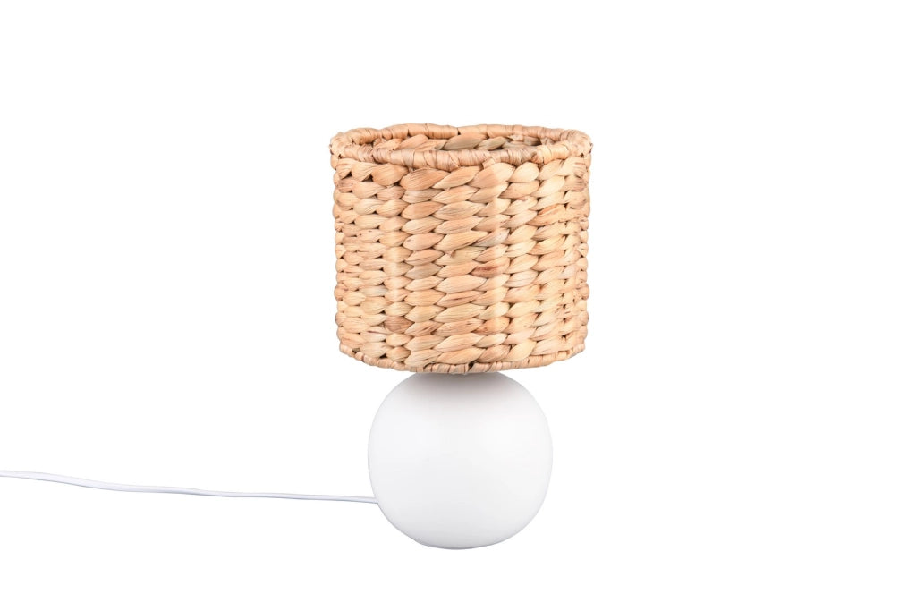 Lampada da tavolo scandinava VINA Trio ceramica bianca E27