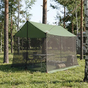 Telo da campeggio con pareti in rete Verde 270 x 210 x 210 cm 42028567