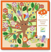 Quadri di feltro Il ciclo delle stgioni, Djeco, Eta 3-6 anni