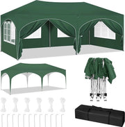 Tenda per Giardino - Tenda per Feste - Impermeabile - Verde - 3x6m