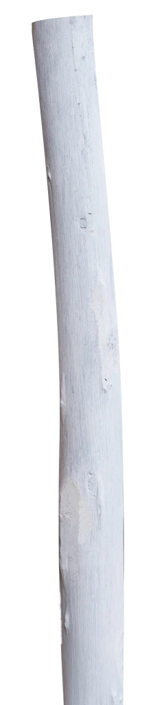 Biscottini Scala in legno finitura bianca anticata L28xPR7xH100 cm dimensioni Riproduce