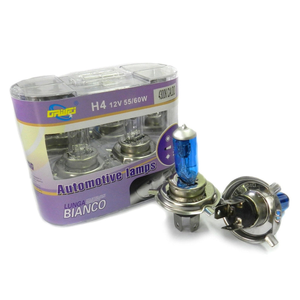 Trade Shop - Fari Lampadine Xeno Auto Attacco H1 H4 H7 Bianco Caldo Freddo Ad Alta Luminosità -