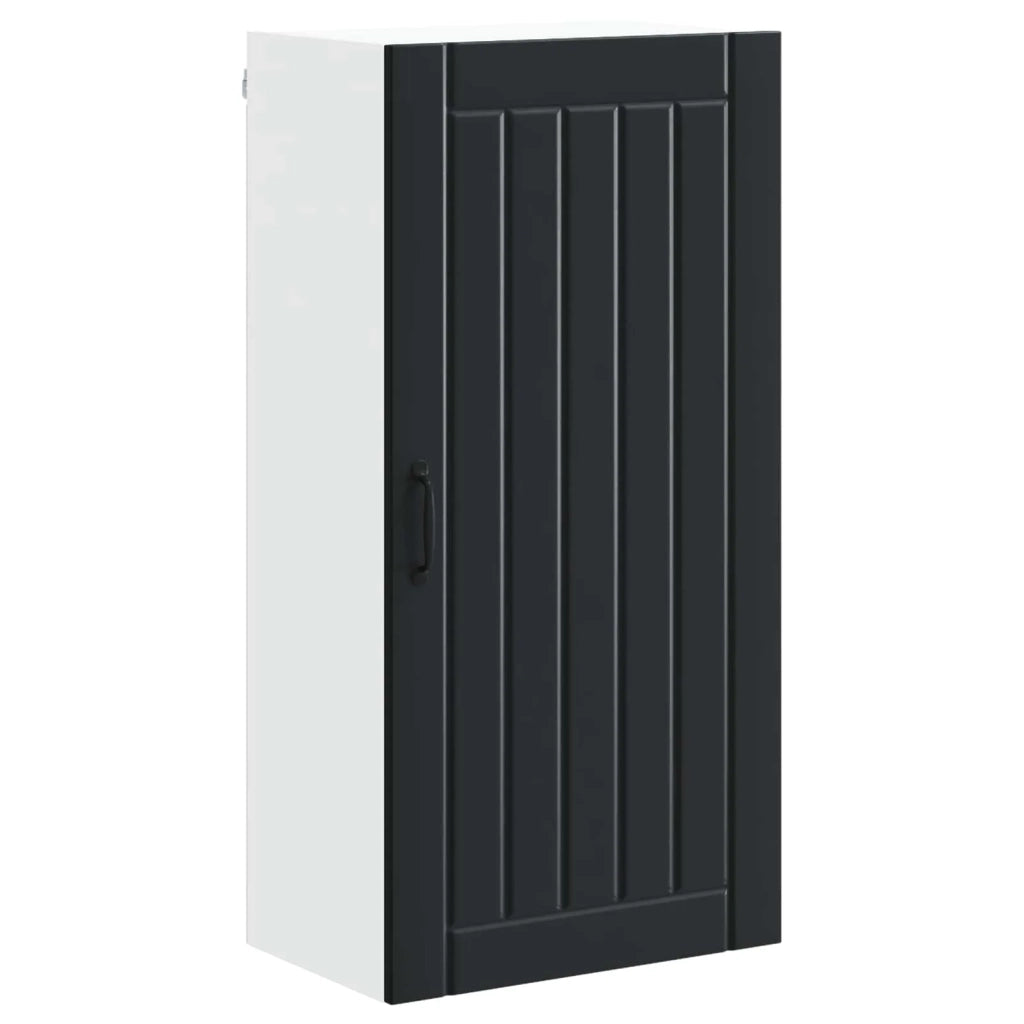 Armadietto a muro LUCCA Nero 50 x 31 x 100 cm