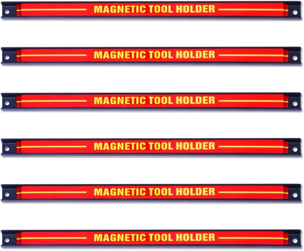 Portautensili Magnetico Composto da 3/6 Pezzi per Chiave Coltelli Cacciaviti,Capacità Carico10 kg (6)