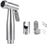 Bidet Sproeier RVS - Manuale - Douche per la Persona - Facile da Installare - per Igiene Personale - Inclusa Ocratura