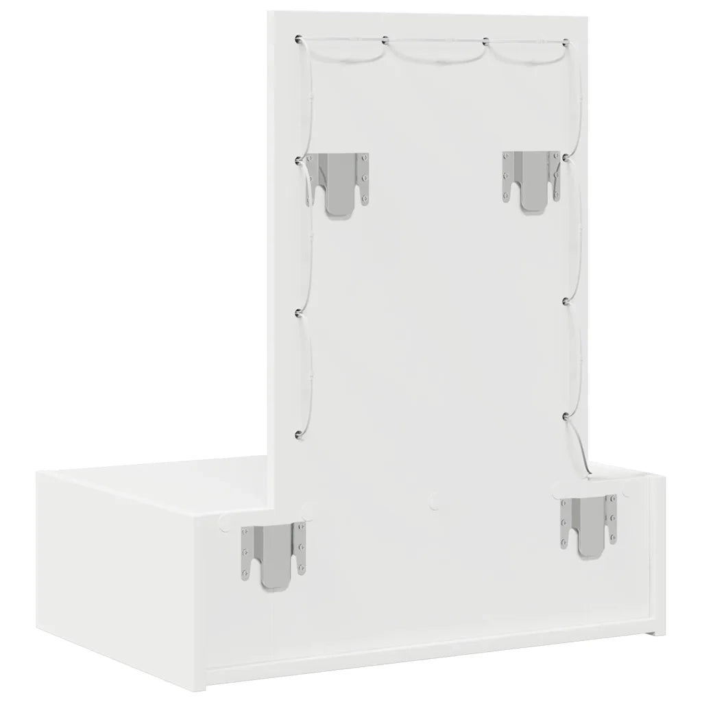 Tavolo da Trucco Bianco 60 x 40 x 70 cm Legno multistrato 865217