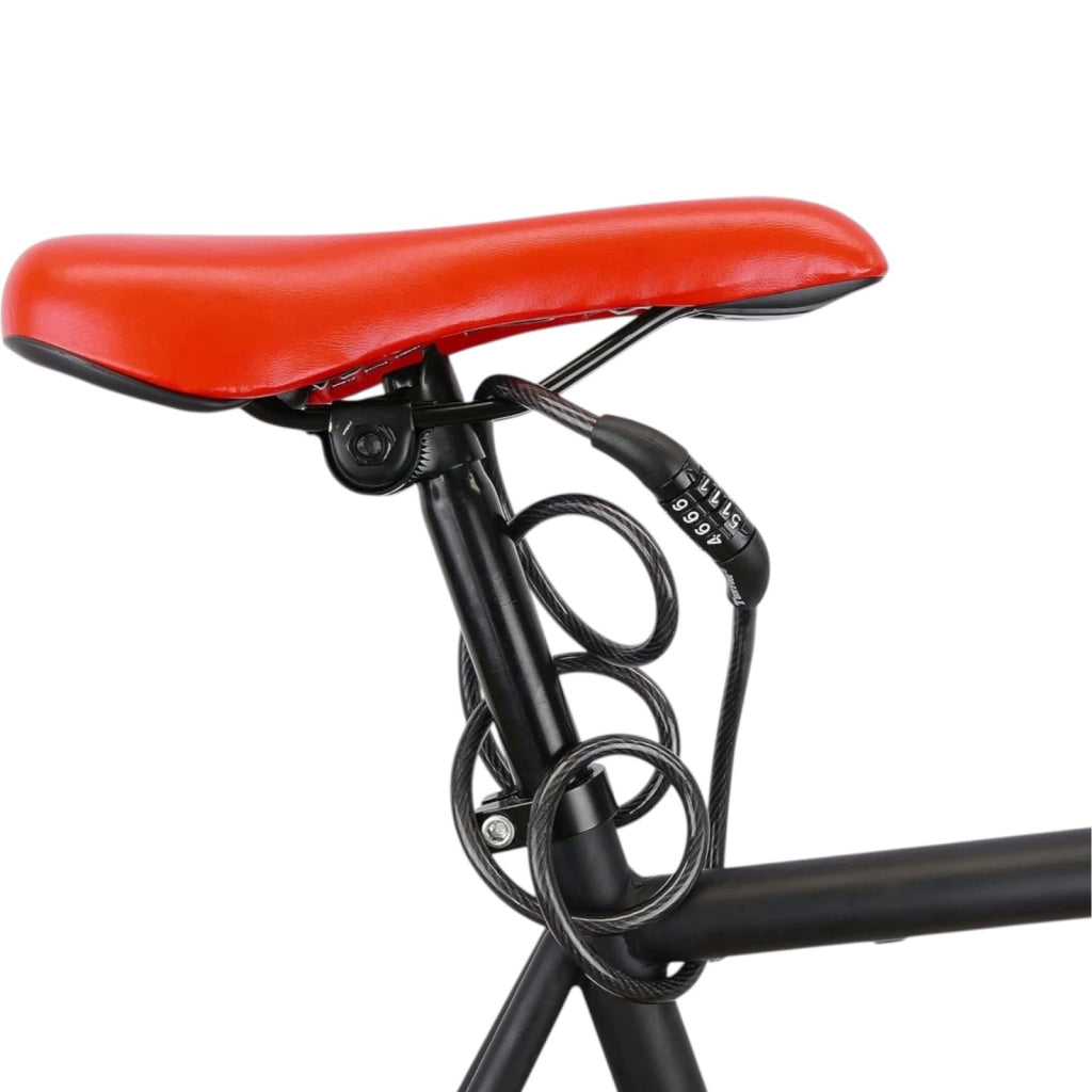 Lucchetto Bicicletta Cavo Acciaio 8x1200 mm Combinazione Fissa | 65347