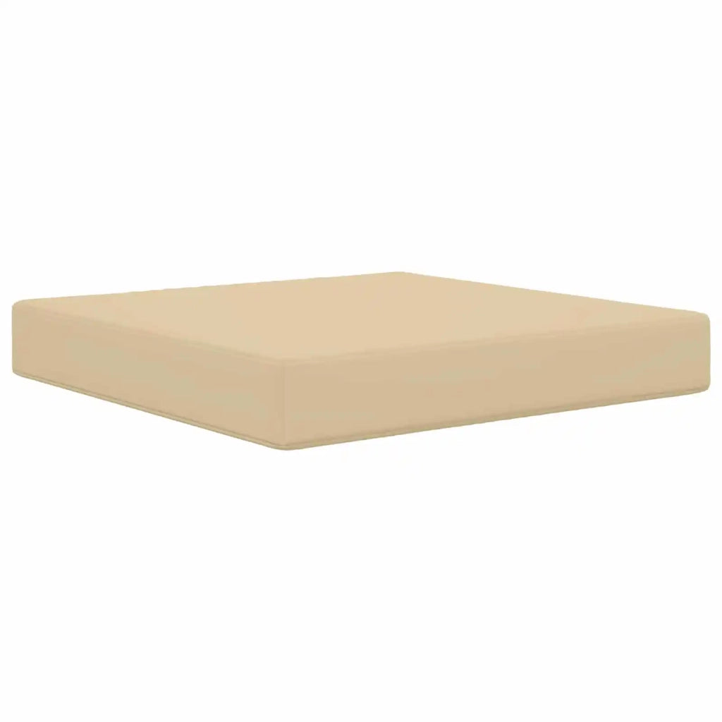 Cuscino per sedie | Cuscino per divano da esterno Beige 60 x 60 x 8 cm Poliestere