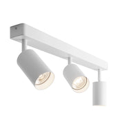 Manuka Applique e Plafoniera 3 Elementi Lineare - Bianco, Struttura in Metallo, Attacco GU10, IP20, 50W, Installazione a Parete - Rossini Group